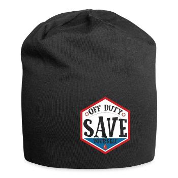 Lifeguard Off Duty Save Yourself - Jersey Beanie - black - Front