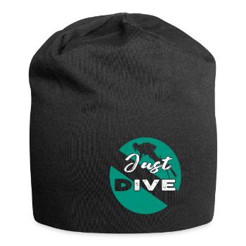 Taucher Tauchen Design Schnorcheln - Jersey-Beanie - Schwarz - Vorne