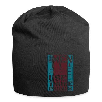 Tuning Spruch für Motorsport / Auto Fans - Jersey-Beanie - Schwarz - Vorne