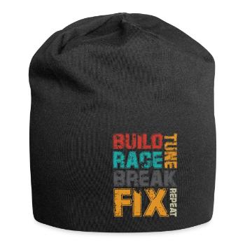 Tuning Spruch für Motorsport / Auto Fans - Jersey-Beanie - Schwarz - Vorne