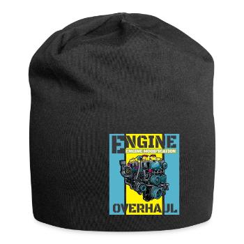 Tuning Spruch für Motorsport / Auto Fans - Jersey-Beanie - Schwarz - Vorne