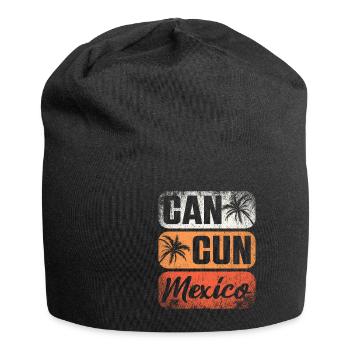 Cancun Mexico Yucatan Holiday Vacation Travel - Jersey-Beanie - Schwarz - Vorne