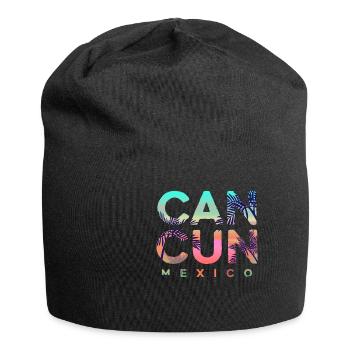 Cancun Mexico Yucatan Holiday Vacation Travel - Jersey-Beanie - Schwarz - Vorne