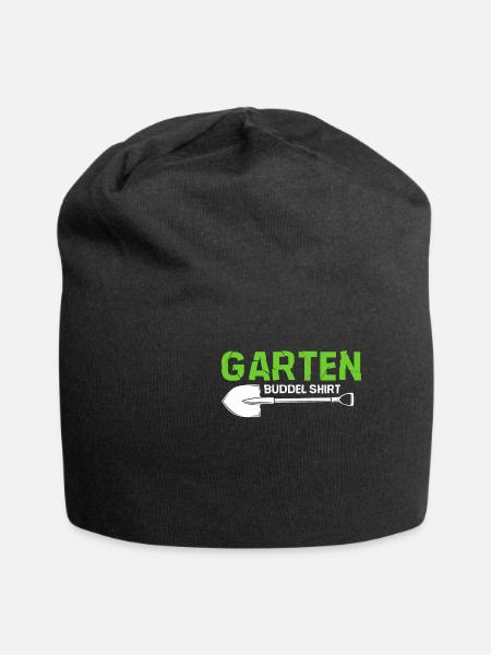 Garten Buddel - Jersey-Beanie - Schwarz