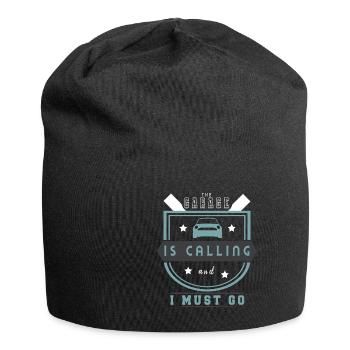 Tuning Spruch für Motorsport / Auto Fans - Jersey-Beanie - Schwarz - Vorne