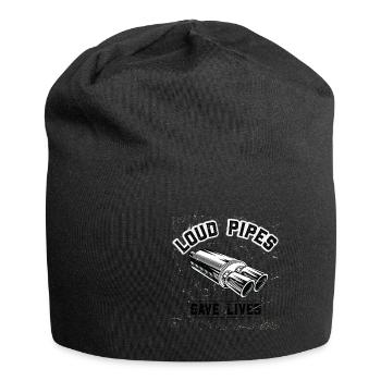 Tuning Spruch für Motorsport / Auto Fans - Jersey-Beanie - Schwarz - Vorne