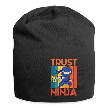 Croyez-moi, je suis un ninja 8 - Bonnet en jersey - noir - Devant