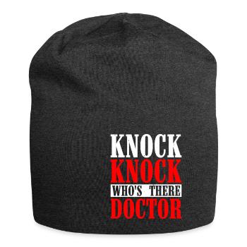 Knock Knock Who's There Doctor 5 - Jersey-Beanie - Anthrazit - Vorne