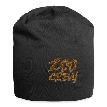 Zoo Équipage Gardiens de zoo Faune Safari Faune - Bonnet en jersey - noir - Devant