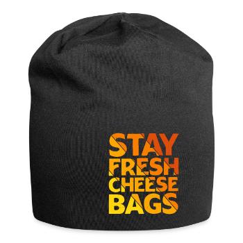 Stay Fresh Cheese Bags 38 - Jersey Beanie - black - Front