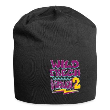 Wild Frech Und Endlich 2 - Jersey-Beanie - Schwarz - Vorne