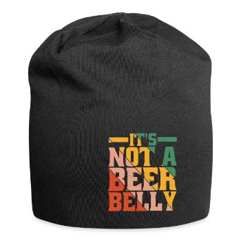 It's Not A Beer Belly 5 - Jersey Beanie - black - Front