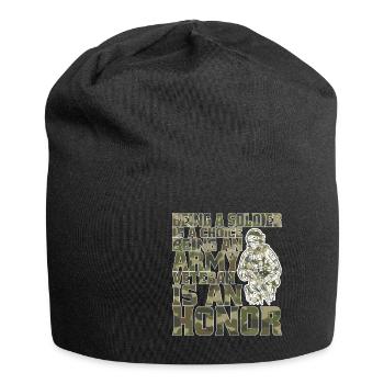 Being A Soldier Is A Choice 7 - Jersey Beanie - black - Front