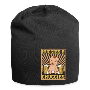 Huggies & Chuggies 28 - Jersey Beanie - black - Front