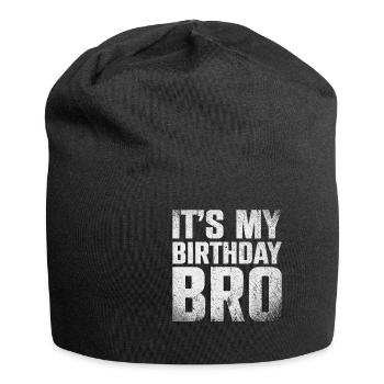 It ́s my Birthday Bro Birthday Celebration Families - Jersey Beanie - black - Front