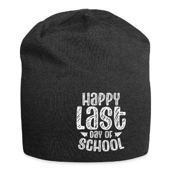 Joyeux dernier jour du certificat d’examen de fin d’études - Bonnet en jersey - charbon - Devant