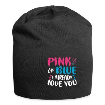 I Already Love You Birth Pregnancy - Jersey Beanie - black - Front