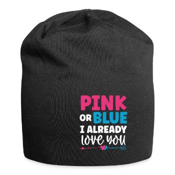 I Already Love You Birth Pregnancy - Jersey Beanie - black - Front