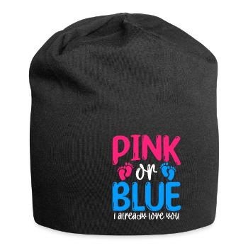 I Already Love You Birth Pregnancy - Jersey Beanie - black - Front