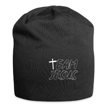 Équipe Jésus Christianisme Catholiques Religion Foi - Bonnet en jersey - noir - Devant