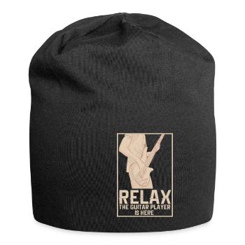 Gitarre Musik Gitarisst Gitarren Spruch - Jersey-Beanie - Schwarz - Vorne