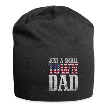 Just A Small Town Dad - Jersey Beanie - black - Front