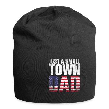 Just A Small Town Dad - Jersey Beanie - black - Front