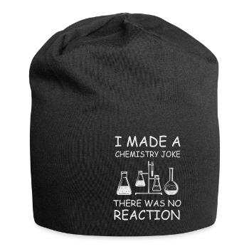 Chemie Lehrer Wissenschaftler Chemieker - Jersey-Beanie - Schwarz - Vorne