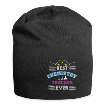 Chemie Lehrer Wissenschaftler Chemieker - Jersey-Beanie - Schwarz - Vorne