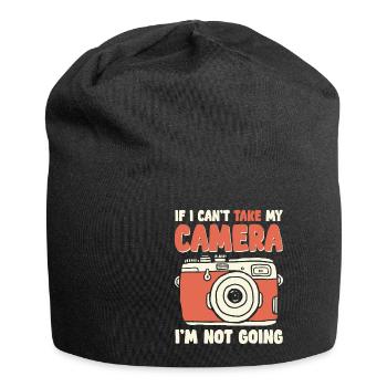 Fotografen Spruch Hobby Fotograf - Jersey-Beanie - Schwarz - Vorne