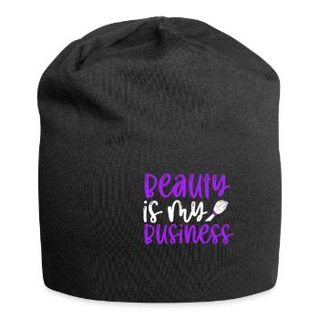Beauty Is My Business - Jersey Beanie - black - Front