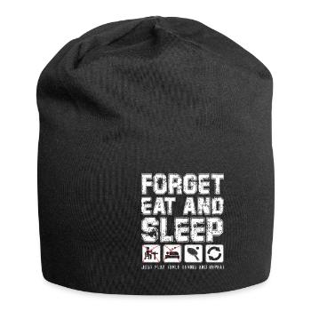 Lustiger Tischtennis Spruch Tischtennis - Jersey-Beanie - Schwarz - Vorne