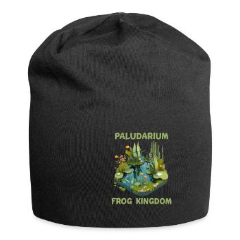 Paludarium Aquaterrarium Aquascaping Frog Kingdom - Bonnet en jersey - noir - Devant