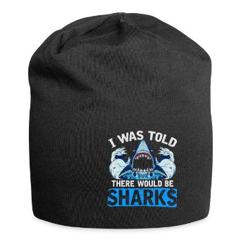 I Was Told There Would Be Sharks - Jersey-Beanie - Schwarz - Vorne