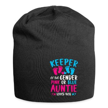 Gardienne du genre Pink Or Blue Auntie Loves You - Bonnet en jersey - noir - Devant