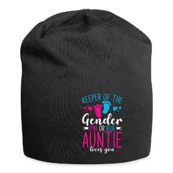 Gardienne du genre Pink Or Blue Auntie Loves You - Bonnet en jersey - noir - Devant