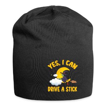 Grusel Halloweenspruch Spruch Halloween - Jersey-Beanie - Schwarz - Vorne