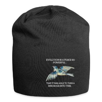 Biologie Lehrer Motiv Naturwissenschaft - Jersey-Beanie - Schwarz - Vorne
