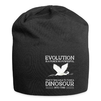 Biologie Lehrer Motiv Naturwissenschaft - Jersey-Beanie - Schwarz - Vorne