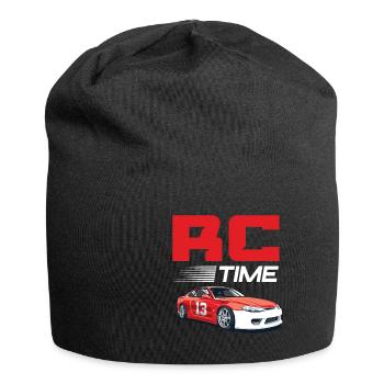 RC Auto Hobby Spruch Ferngestuertes Auto - Jersey-Beanie - Schwarz - Vorne