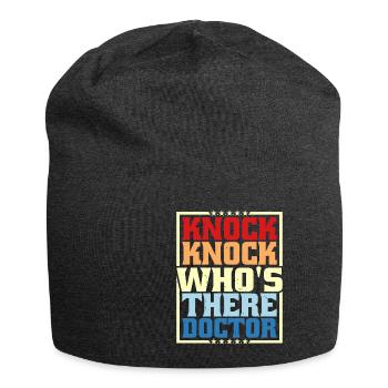Knock Knock Who's There Doctor 8 - Jersey-Beanie - Anthrazit - Vorne