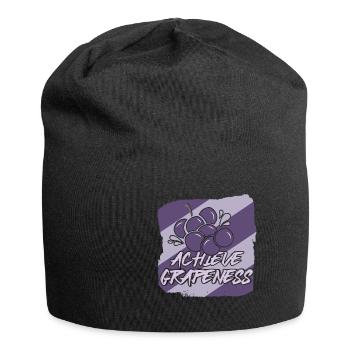 Achieve Grapeness - Jersey-Beanie - Schwarz - Vorne