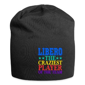 Libero, le joueur le plus fou de l’équipe 2 - Bonnet en jersey - noir - Devant