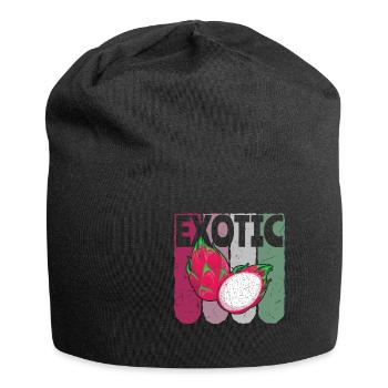 Exotic Dragon Fruit Vintage Distressed - Jersey-Beanie - Schwarz - Vorne