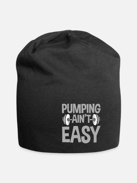 Pumping Ain't Easy 4 - Jersey-Beanie - Schwarz
