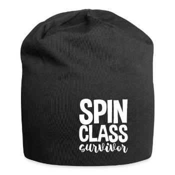 Spin Class Survivor - Jersey Beanie - black - Front