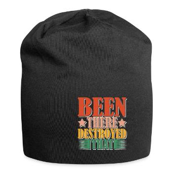 Been There Destroyed That 12 - Jersey Beanie - black - Front