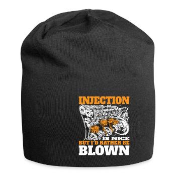 L’injection est agréable mais je préfère être soufflé 7 - Bonnet en jersey - noir - Devant