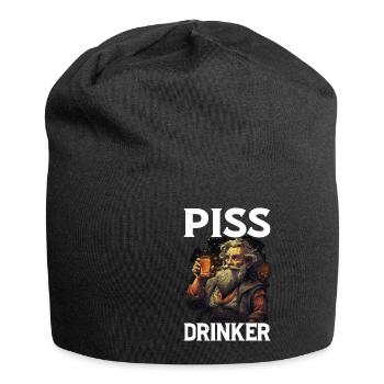 Piss Drinker 37 - Jersey Beanie - black - Front