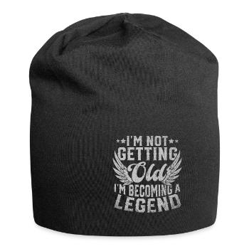 I'm Not Getting Old I'm Becoming A Legend - Jersey Beanie - black - Front